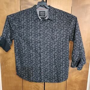 35.  Tranquilty & Mayhem BD LS Mens 5XLB but fits‎ like 3XL